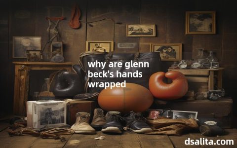 why are glenn beck's hands wrapped-Dsalita Boxing