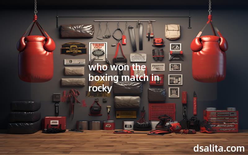 who won the boxing match in rocky