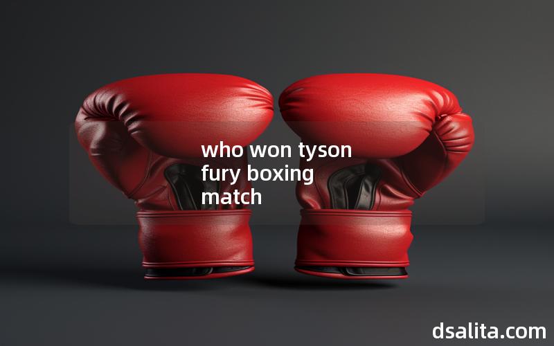 who won tyson fury boxing match