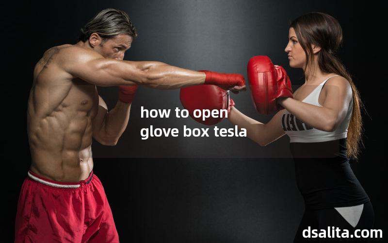 how to open glove box tesla