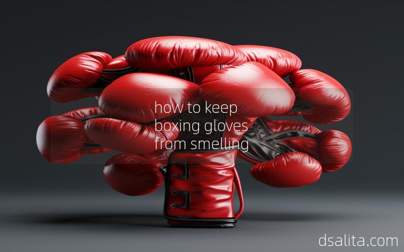 how to keep boxing gloves from smelling