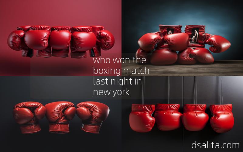 who won the boxing match last night in new york