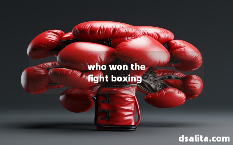who won the fight boxing