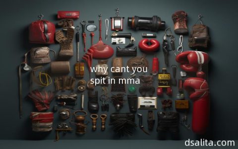 why cant you spit in mma-Dsalita Boxing